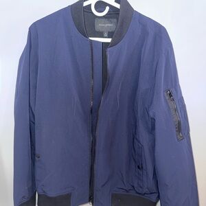 Men’s Medium Banana Republic Navy Bomber Jacket